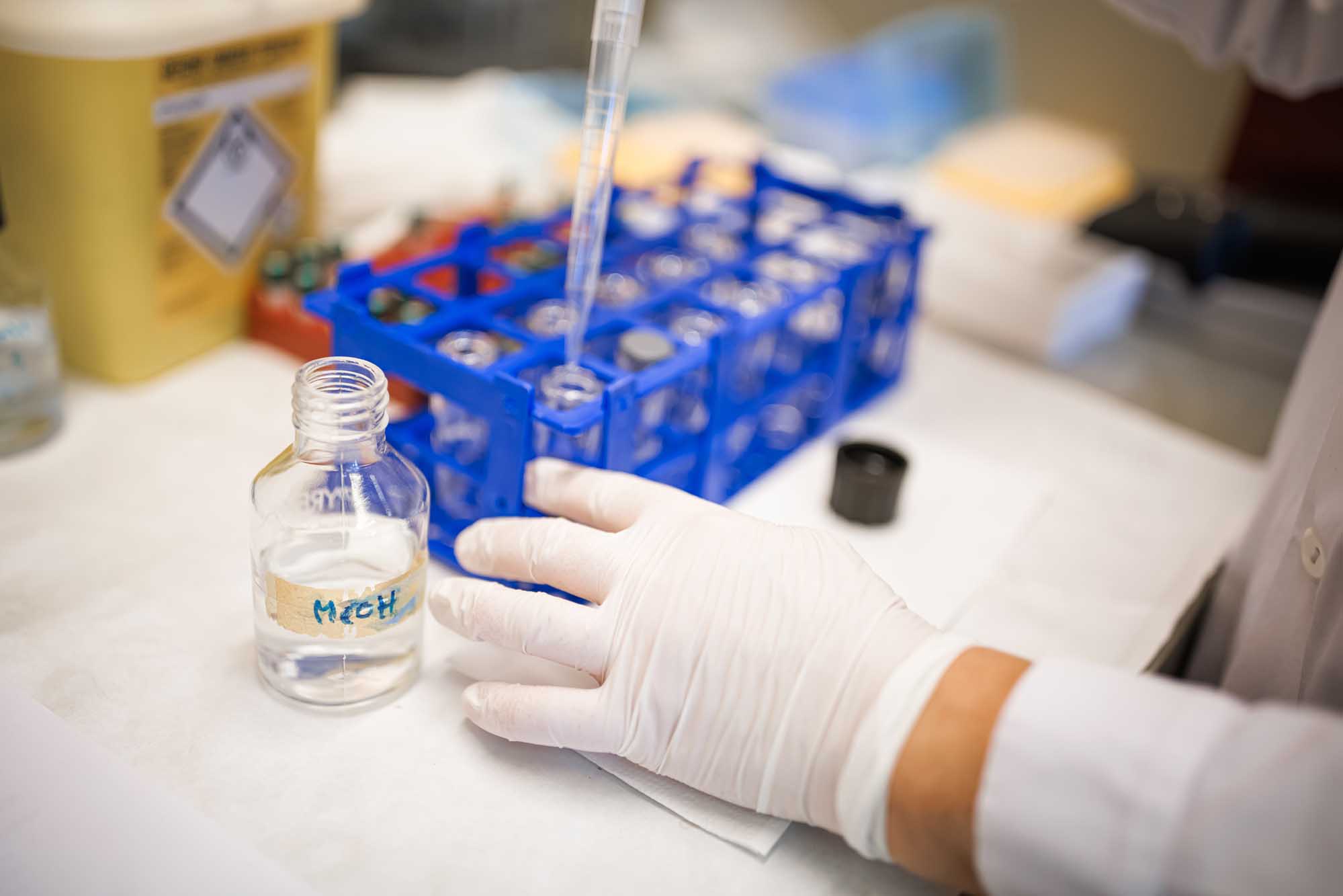 Dans les laboratoires des HUG