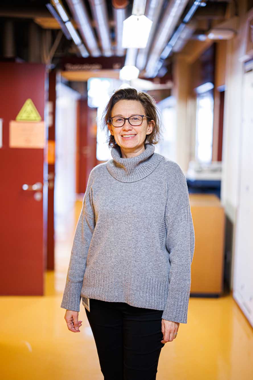 La chimiste Christèle Widmer