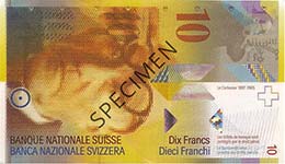 Schweizer Banknotengeschichte high quality