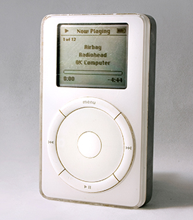 Der erste iPod.
