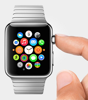 Frontansicht Apple Watch.